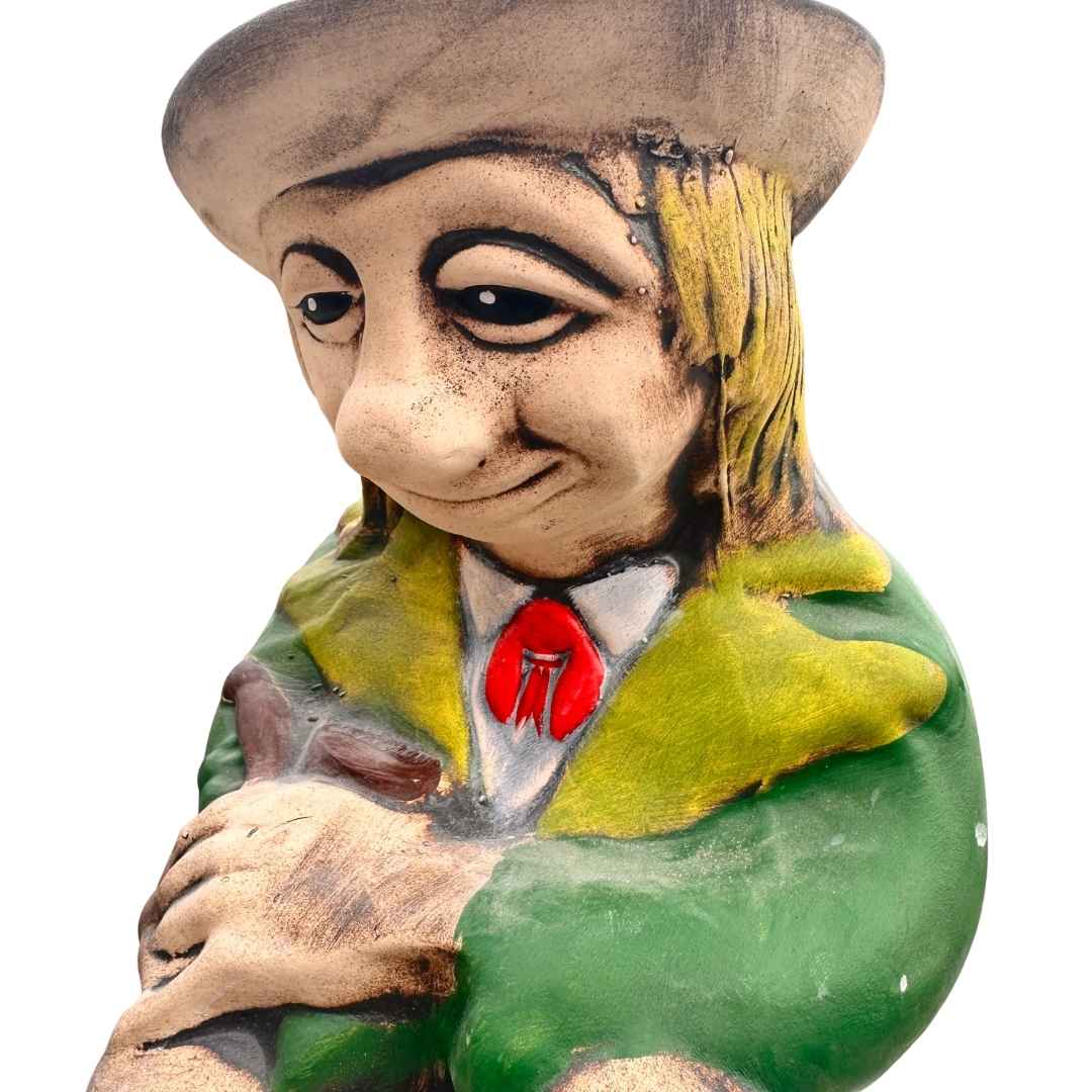 detailní záběr vodníka Vildy